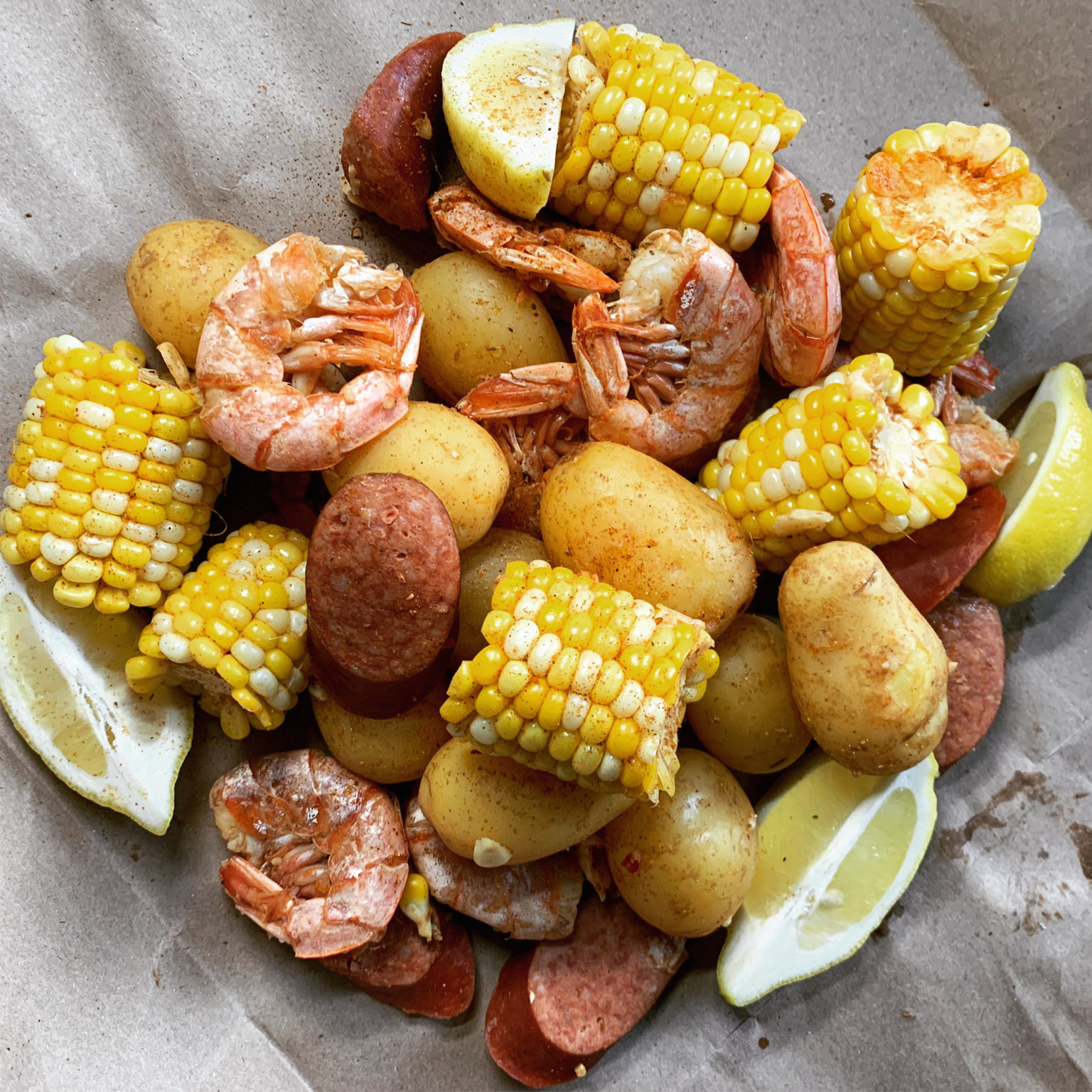 Low Country Boil For Two - Big Delicious Life