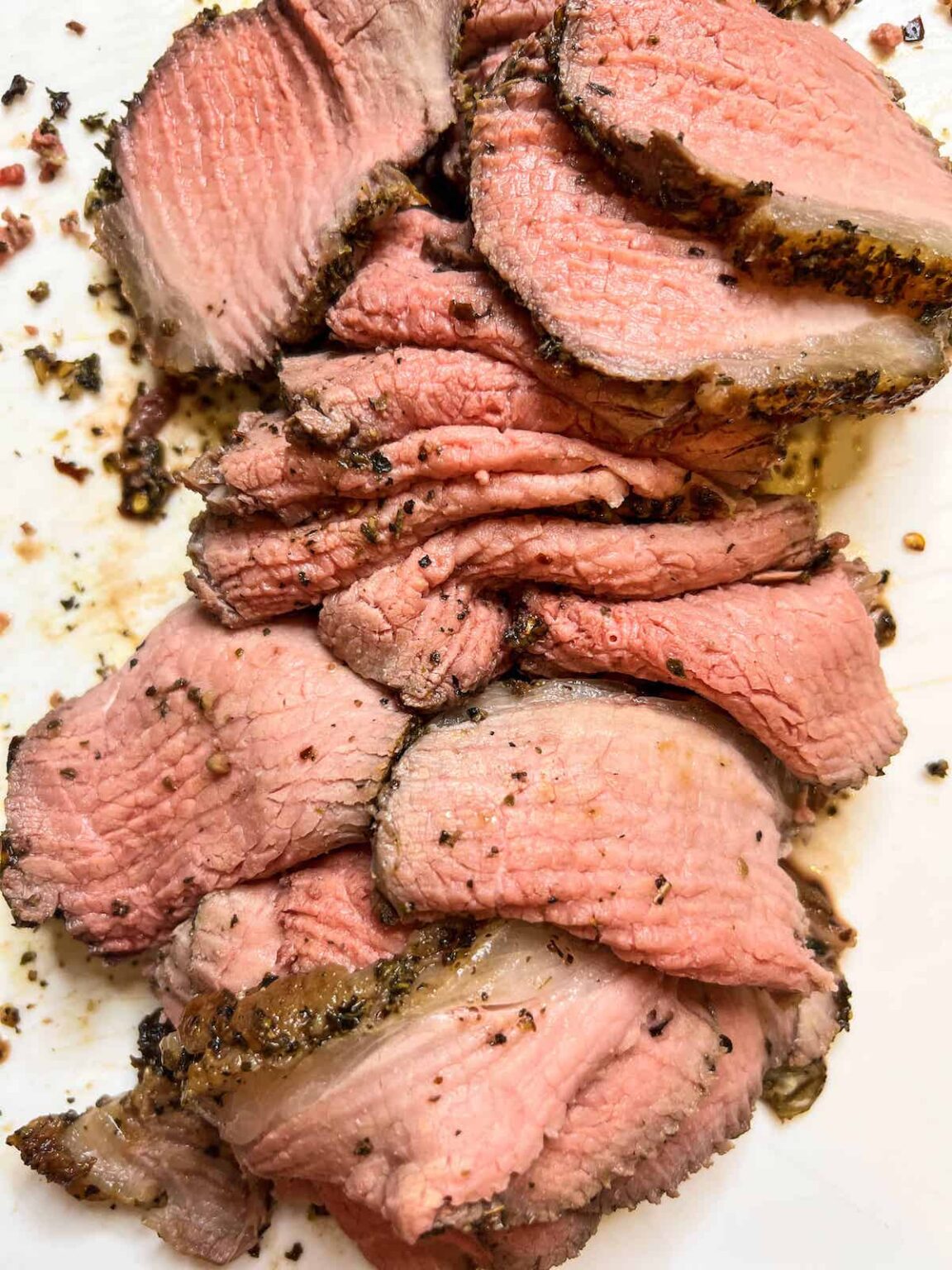 Garlic Herb Crusted Eye of Round Roast Beef Big Delicious Life