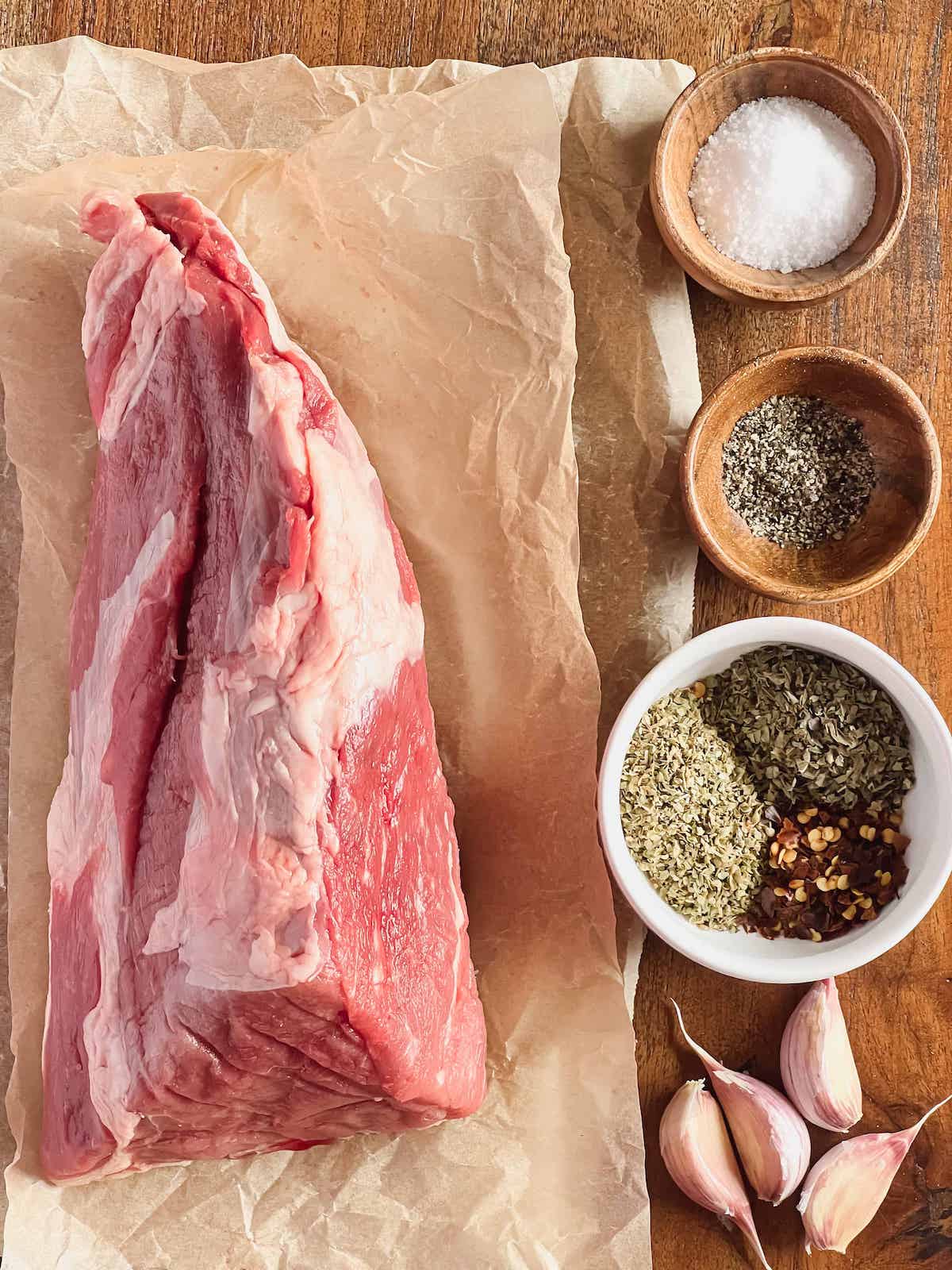 Garlic Herb Crusted Eye of Round Roast Beef Big Delicious Life