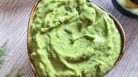 Avocado Ranch Dressing (or Dip)