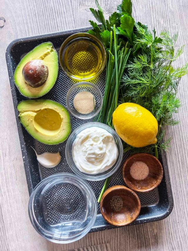 Avocado Ranch Dressing - Big Delicious Life